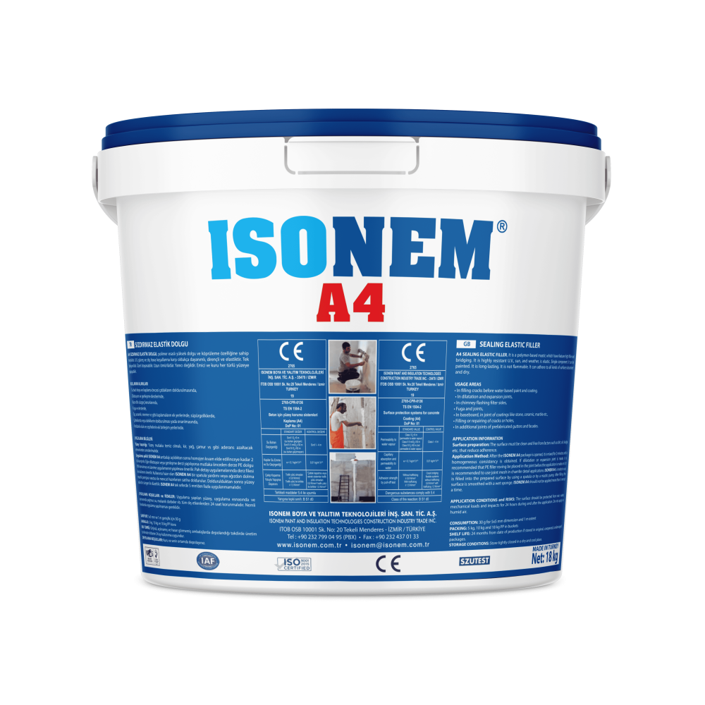 Isonem A4 5 Kg Sızdırmaz Elastik Dolgu