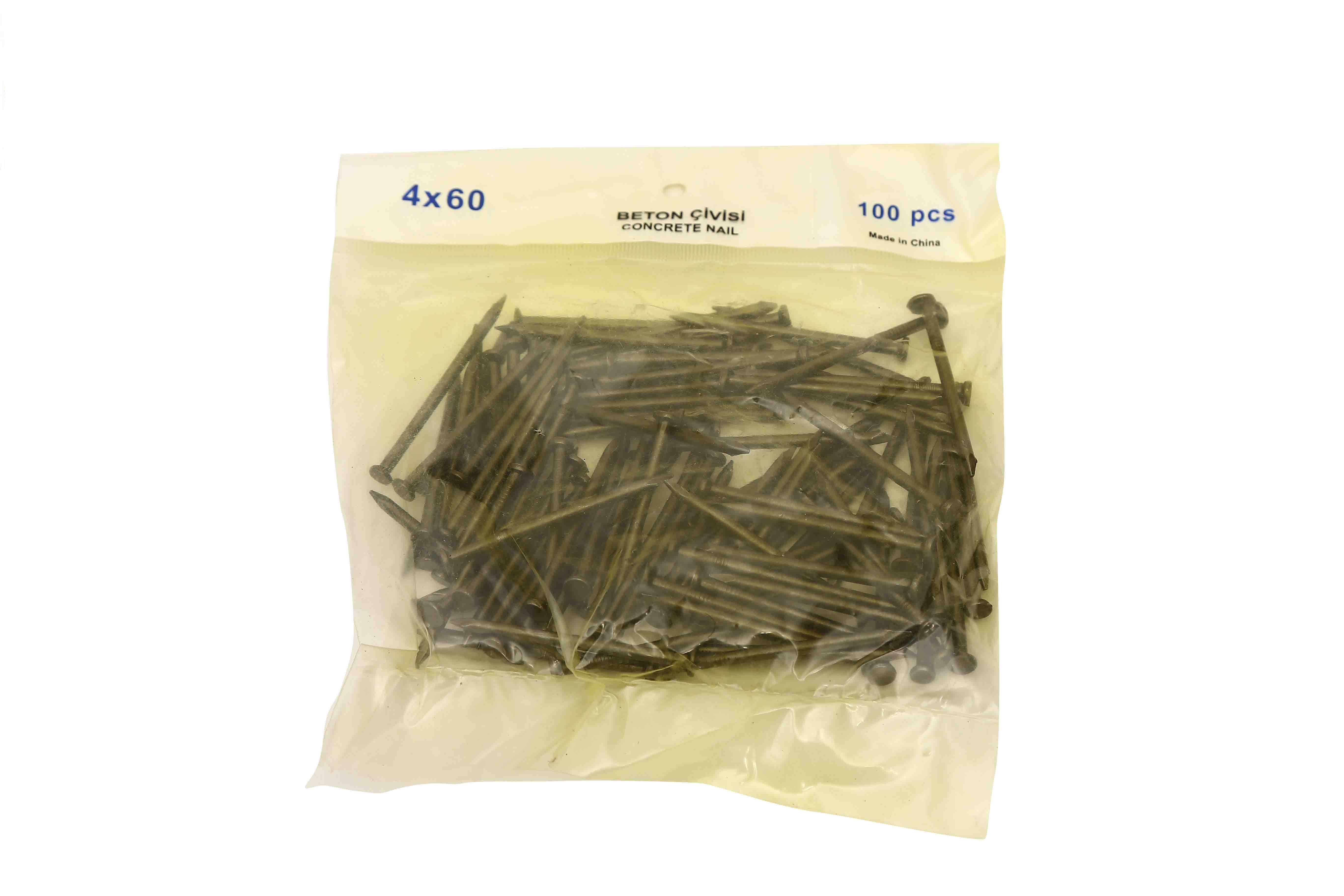 Erba Beton Çivisi 6 cm 100 Adet